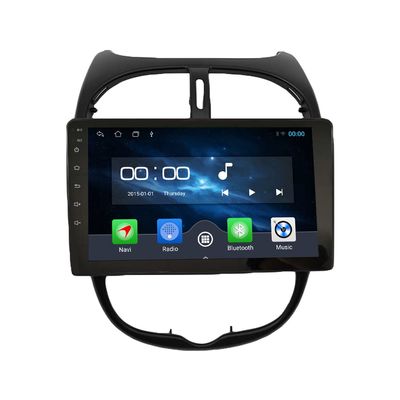 [2G+32G] 9" Carplay Android Auto Touchscreen Autoradio Car Stereo GPS Navigation FM Radio Head Unit WiFi Mirror Link Multimedia Player GPS Radio DSP Forpeugeot 206 2000-2016 Citroen c2