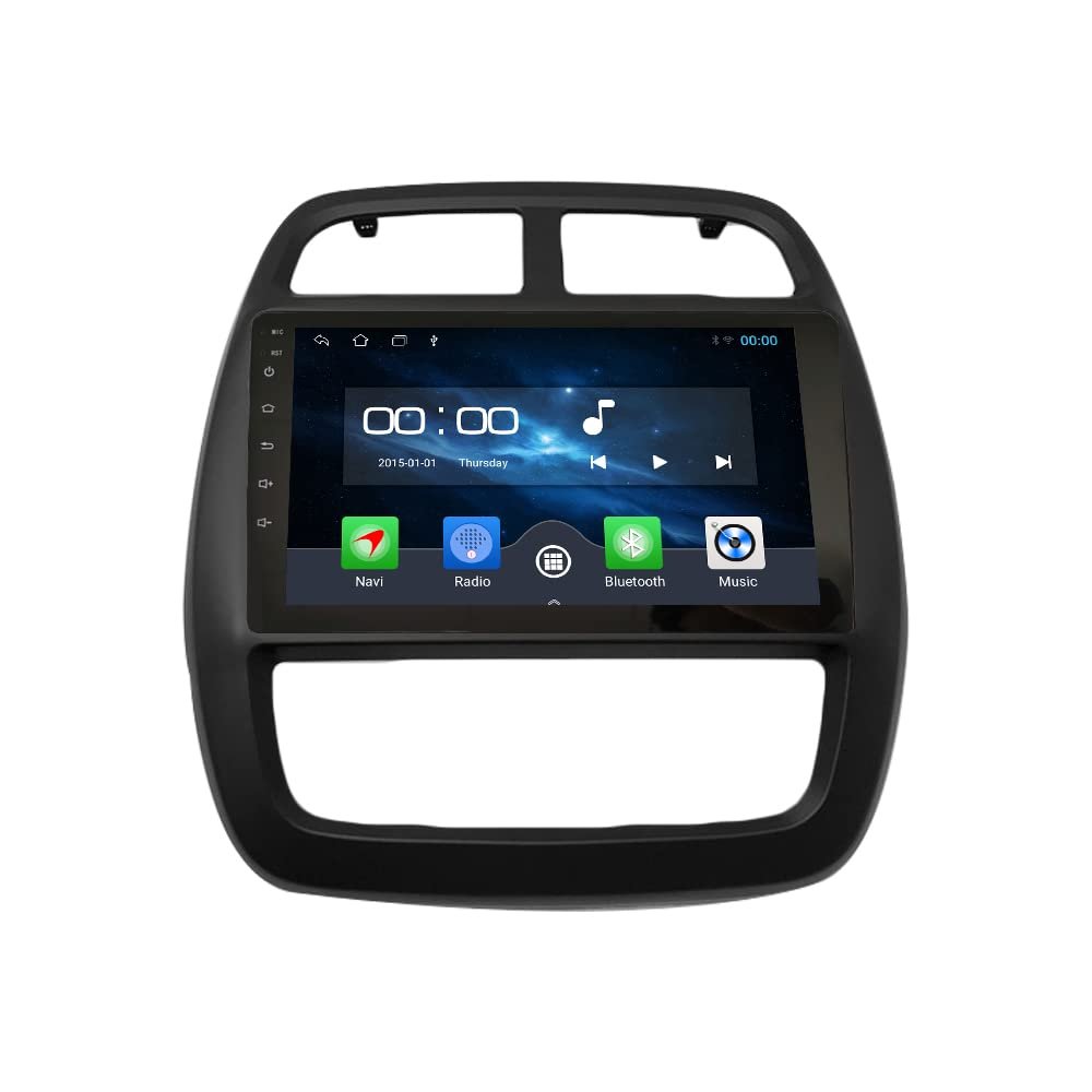 [2G+32G] 9" Carplay Android Auto Touchscreen Autoradio Car Stereo GPS Navigation FM Radio Head Unit WiFi Mirror Link Multimedia Player GPS Radio DSP Forrenault kwid 2015-2019