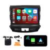 [2G+32G] Carplay Android Auto Touchscreen Autoradio Car Stereo GPS Navigation FM Radio Head Unit WiFi Mirror Link Multimedia Player GPS Radio DSP for Mitsubishi Outlander 2005-2012 if Applicable view 1