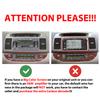 [2G+32G] Carplay Android Auto Touchscreen Autoradio Car Stereo GPS Navigation FM Radio Head Unit WiFi Mirror Link Multimedia Player GPS Radio DSP for Toyota Camry 2000-2006 Gray view 2