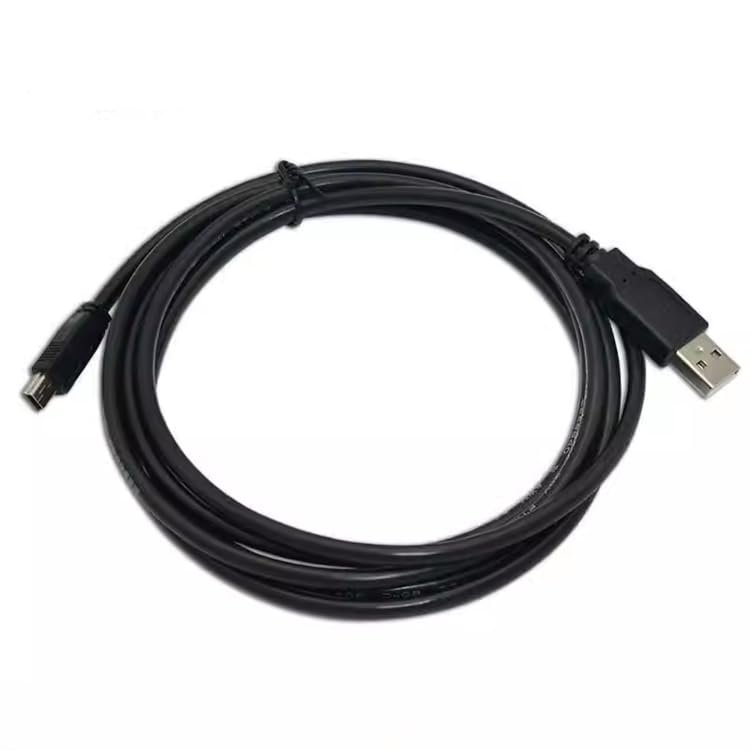 for USB-MR-J3 Mini Servo Drive MR-J4 MR-JE Series Connecting Computer USB Programming Communication Cable Black: 1.5m