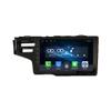 [2G+32G] 10" Carplay Android Auto Touchscreen Autoradio Car Stereo GPS Navigation FM Radio Head Unit WiFi Mirror Link Multimedia Player GPS Radio DSP Forhonda fit 2014-2017 Double Hole view 1