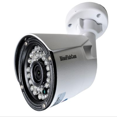 BlueFishCam 4.0MP PoE IP Camera Outdoor/Indoor 4MP IP66 POE Network Security Surveillance IP CCTV 36 LED Infrared Motion Detection 2.8mm Wide Angle Fixed Lens