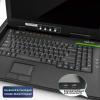 1U Rack Mount KVM Console, 1080P 15.6" LCD Monitor, 8 Port VGA KVM Switch with Keyboard Touchpad, OSD Control, 8 VGA USB KVM Cables, Dual Power Supply, All in One for Short Depth Network Cabinets view 3