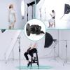 Andoer Multi Functional Heavy Duty, Multi-Functional Light Stand Mounting Adapter Heavy Duty Swivel Head Holder Grip Head for Light Stand Extension Boom Arm Photography with 4 Mounting Holes view 3