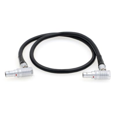 HangTon Timecode Sync Cable for Ambient Lockit NanoLockit to RED V-Raptor Komodo Komodo-X Camera Right Angle 5 pin to 9 pin 20"