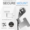 IFCASE Metal Under Desk Shelf Mount Holder for Laptop, Xbox Series S, Xbox One S/X, PS4 Slim/Pro, Desktop Mini PC, Wireless Amplifier, CalDigit TS4 (Silver) view 3
