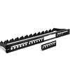 VCE Cat6 Patch Panel 24 Port, 1U Blank Removable Panel with Adjustable Rear view 1