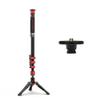 IFOOTAGE 71 "Aluminum monopod and Quick Release Version, Cobra 3 A180F, Retractable Video monopod with feet, Professional SLR monopod, Compatible with Sony Canon Nikon SLR Cameras view 1