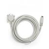 Compatible DVPACAB215 PLC Programming Cable DVP Series Programming Download Cable for ES EC EX SS SX SC EH Series PLC Downloading and Uploading Programming Light Gray : 5m view 1