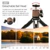 Andoer Tabletop Tripod Lightweight Tripod Stand Mini Tripod Foldable Tripod With Detachable Ball Head Aluminum Alloy 3Kg/6.6Lbs Load Capacity Compatible With Canon/Nikon/Sony Camera And Dji Gimbals view 3