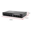 LeTkingok Multifunctional 5 Band Car Equalizer, Car Audio EQ Tuning Crossover Amplifier Parametric Equalizer Car Audio Equalizer view 2