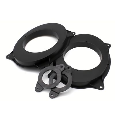 Door Speaker Adapter Spacer Rings, 6x9 to 6.5 Speaker Adapter Runner Mount ABS Material, Compatible with, with Audio Front Door Modification, 2 Pcs