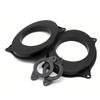 Door Speaker Adapter Spacer Rings, 6x9 to 6.5 Speaker Adapter Runner Mount ABS Material, Compatible with, with Audio Front Door Modification, 2 Pcs view 1