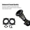 Door Speaker Adapter Spacer Rings, 6x9 to 6.5 Speaker Adapter Runner Mount ABS Material, Compatible with, with Audio Front Door Modification, 2 Pcs view 3