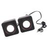 Zopsc MiniUSB Stereo 3.5mm Jack Wired Speaker, Compact and Lightweight, Portable Mini Sound System, Share Great Sounds with Friends and Family, for PC Laptop MP3 MP4 (Binaural) view 4