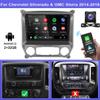 Saitedudu Android 13 Car Radio Stereo Compatible with 2014-2018 Chevy Silverado GMC Sierra Car Radio with Carplay/Android Auto, Support GPS WiFi Bluetooth SWC 1080P/Hi-Fi Audio Backup Camera view 4