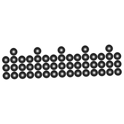 DOITOOL 50 Pcs Replacement Pinch Roller Wheel for Cassette Tape Player Radio Tape Recorder