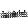 DOITOOL 50 Pcs Replacement Pinch Roller Wheel for Cassette Tape Player Radio Tape Recorder view 1