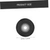 DOITOOL 50 Pcs Replacement Pinch Roller Wheel for Cassette Tape Player Radio Tape Recorder view 2