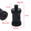 BGNing Camera Tripod Adapter Photography Conversion Screw Camera Screw 1/4 to 3/8 Tripod Ballhead Mount Adapter Aluminum Quick Release Screw for DSLR (1 4 to 1 4) view 2
