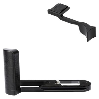 Q3 Thumb Up Grip + L BracketThumb Support with Solid Metal Hand Grip for Leica Q3 Camera