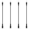 Fancasee 4-Pack 1FT 3.5mm x 1.35mm DC Power Extension Cable Male to Female Plug Jack Power Supply Adapter Extension Cord for IP Camera CCTV Surveillance Security Camera LED Strip DVR Router view 1