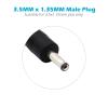 Fancasee 4-Pack 1FT 3.5mm x 1.35mm DC Power Extension Cable Male to Female Plug Jack Power Supply Adapter Extension Cord for IP Camera CCTV Surveillance Security Camera LED Strip DVR Router view 2