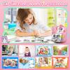Kids Camera Instant Print, 12MP & 1080P Instant Camera for Kids with 32G Card & Print Paper, Selfie Digital Video for Toddler,Christmas Birthday Gifts for Girls Boy Age 3-12 (Pink) view 4