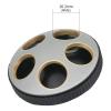 Lab Microscope Slides Biological Microscope Objective Lens Converter 3 Hole 4 Hole 5 Hole Mounting Thread 20.2mm RMS for 185/195 Objective Adapter Microscope Parts (Color : 4 Holes) view 3