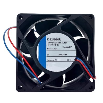 12V 3312NHHR 283mA 3.4W 9232 Cooling Fan 92X92X32MM 2-Wire