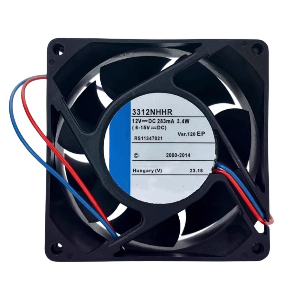 12V 3312NHHR 283mA 3.4W 9232 Cooling Fan 92X92X32MM 2-Wire