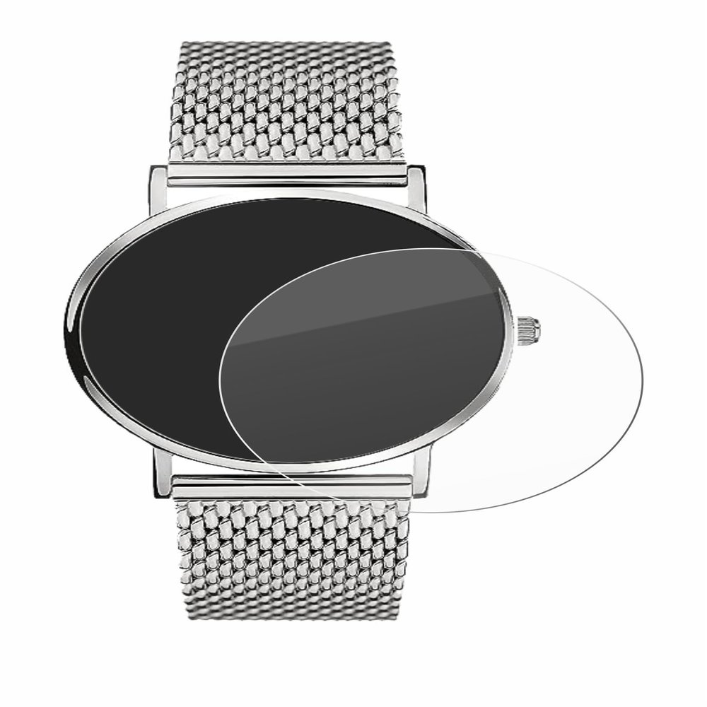 upscreen Screen Protector Film compatible with Liebeskind New Case Mesh (34 mm) - 9H Glass Protection, Extreme Scratch Resistant