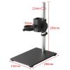 VAKUUM Lab Microscope Slides 2.0MP 1080P Industrial Digital Electronic Microscope Video Microscope Parts (Color : 50mm Stand A) view 2