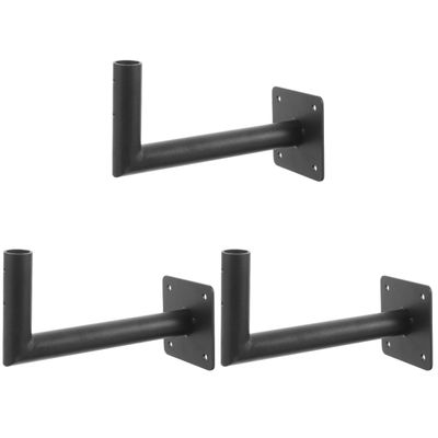 3 Sets Weather Vane Bracket tv Antenas tvstand Flag Pole Holder tv Holder tv Bracket Antenna Bracket Tv Antenna Mounting Satellite Dish Mounting Bracket Outdoor Wrought Iron/2340
