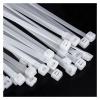 BREAKA 200/100PCS Self-Locking Plastic Nylon Tie Black and White Cable Tie Fastening Ring Cable Tie Zip Wraps Strap Nylon Cable Tie (Color : Black (200PCS), Size : 2.5x200mm) view 4