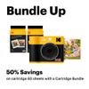 KODAK Mini Shot 3 ERA 4PASS 2-in-1 Instant Camera and Photo Printer (Yellow, Camera + 8 Sheets) view 2