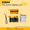 KODAK Mini Shot 3 ERA 4PASS 2-in-1 Instant Camera and Photo Printer (Yellow, Camera + 8 Sheets) view 3