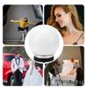 Pilipane Frosted White Globe Lamp Shade Replacement Milk Glass Ball Lampshade Cover Opal Sphere Shade for Pendant Light, 5.9 Inch Dia, 2.64 Inch Opening Dia view 2
