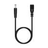 2.1mm x 5.5mm Extension Cable, 3FT 5.5mm x 2.1mm DC Power Male to Female Jack Plug Power Supply Adapter Extension Cord for Surveillance IP Camera CCTV Security Camera LED Strip DVR Router view 1