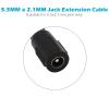 2.1mm x 5.5mm Extension Cable, 3FT 5.5mm x 2.1mm DC Power Male to Female Jack Plug Power Supply Adapter Extension Cord for Surveillance IP Camera CCTV Security Camera LED Strip DVR Router view 3