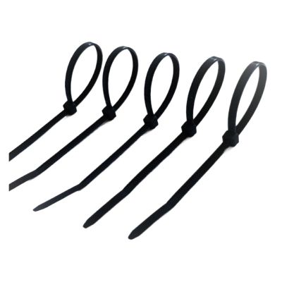 BREAKA Plastic Nylon Wire Cable Zip Ties Self-Locking Cable Ties 100pcs Black White Cable Ties Fasten Loop Tie Organiser Fasten Cable (Color : 4-200mm-white)