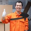 Healvian Wear Resistant Shoulder Pad Thickened Canvas Protector for Workers view 3