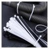 BREAKA Nylon Cable Tie Plastic Self-Locking Binding Tape Black White Cable Tie Fastening Loop Cable Tie Reusable Office Wire Wraps (Color : Black-100pcs, Size : 3x150mm) view 4