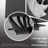 APNX AP1-V White Tower ARGB CPU Air Cooler, 5 Heat Pipes, Aluminum Frame, PWM Hydro Bearing Fan, High Air Flow, 165mm (H), Intel LGA 1700/1200, AMD Ryzen AM5/AM4 view 2