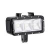 LED Video Light Diving Underwater Light of 3 Lighting Modes Up to 40m Compatible with Many Action Cameras Suitable for XiaoYi etc. view 2