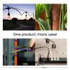 BREAKA 100Pcs 1.9 * 100 2.7 * 150 2.7 * 200 Nylon Cable Tie Self Locking Plastic Loop Wire Black Wrap Strap Zip Organizer Fasten Tension Belt (Color : 100PCS 4X400, Size : White) view 3