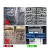 BREAKA 100Pcs Nylon Cable Tie Self Locking Plastic Loop Wire Black 1.9X60 2.7X250 Wrap Strap Zip Organizer Fasten Tension Belt (Color : White 100 pcs, Size : 7.6X400mm) view 4