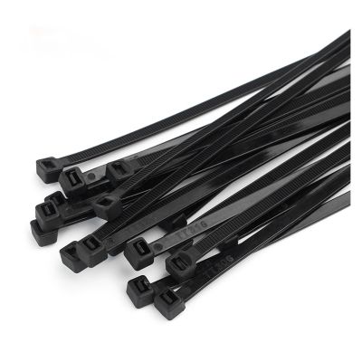 BREAKA 500pc Self-Locking Plastic Nylon Tie Black Zip Wraps Strap Nylon Cable Ties Holder Fastening Ring 3X200 Loop Wire Wrap 4x200 (Color : 3x200 500PCS)