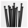 BREAKA 500pc Self-Locking Plastic Nylon Tie Black Zip Wraps Strap Nylon Cable Ties Holder Fastening Ring 3X200 Loop Wire Wrap 4x200 (Color : 3x200 500PCS) view 2